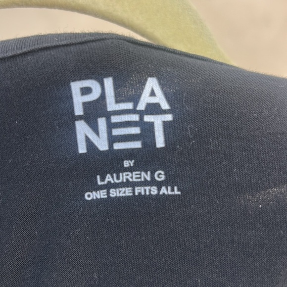 Black Long Sleeve Top - PLANET by Lauren G - Picture 4 of 4